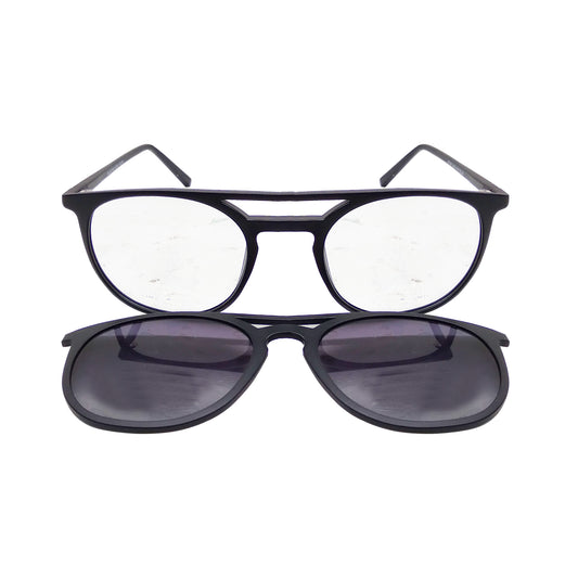 FC1-7067-C00 FRAME W/ MAGNETIC POLARIZED CLIP-ON (MEDIUM SIZE EYEWEAR)