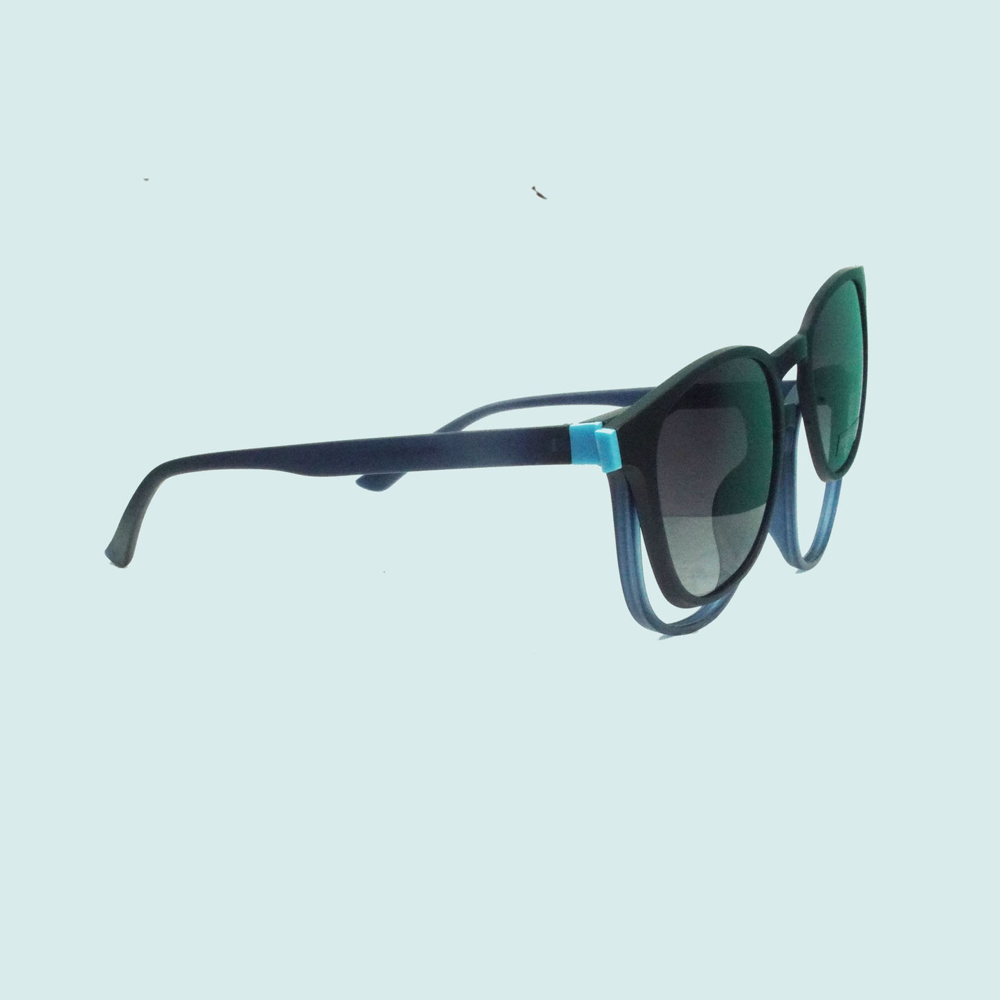 FS TR90 FRAME W/ MAGNETIC POLARIZED CLIP-ON (MEDIUM SIZE EYEWEAR)